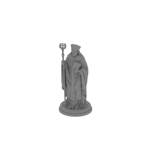 Saint Audoin (bishop) - Devotional Statue.stl