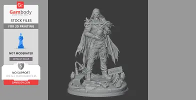 Higgs Death Stranding 2 - Character Figure STL