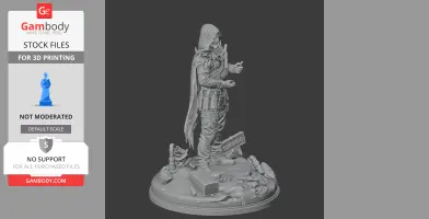 Higgs Death Stranding 2 - Character Figure STL