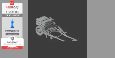 Pampero (multiple rocket launcher) - Tank Model STL