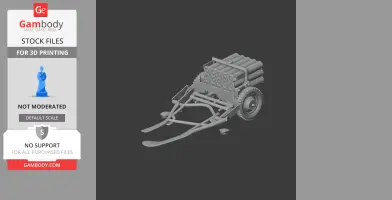 Pampero (multiple rocket launcher) - Tank Model STL