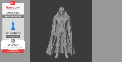 missingN▯ - Vampire Survivors - Character Figure STL
