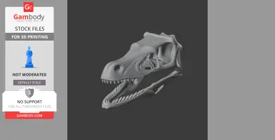Zuul Skull - Skull Replica STL