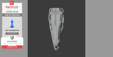 Zuul Skull - Skull Replica STL