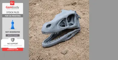 Zuul Skull - Skull Replica STL