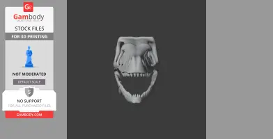Zuul Skull - Skull Replica STL