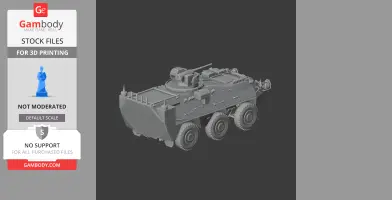 Pandur I (6×6) - Tank Model STL