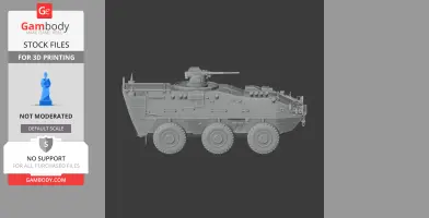 Pandur I (6×6) - Tank Model STL