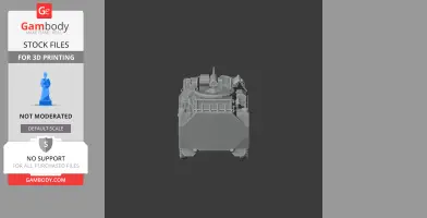 Pandur I (6×6) - Tank Model STL