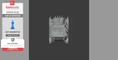 Pandur I (6×6) - Tank Model STL