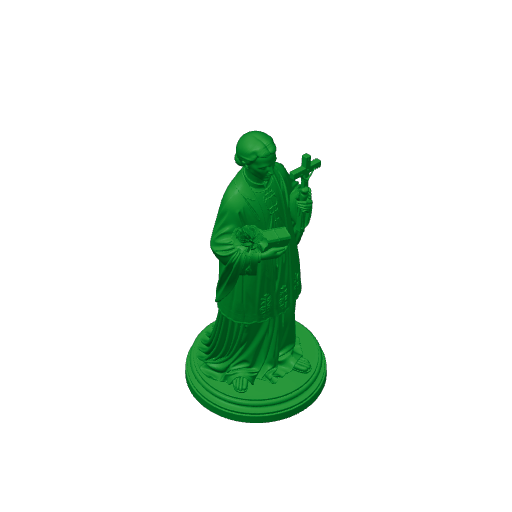 Saint Augustin Schoeffler - Devotional Statue.3mf
