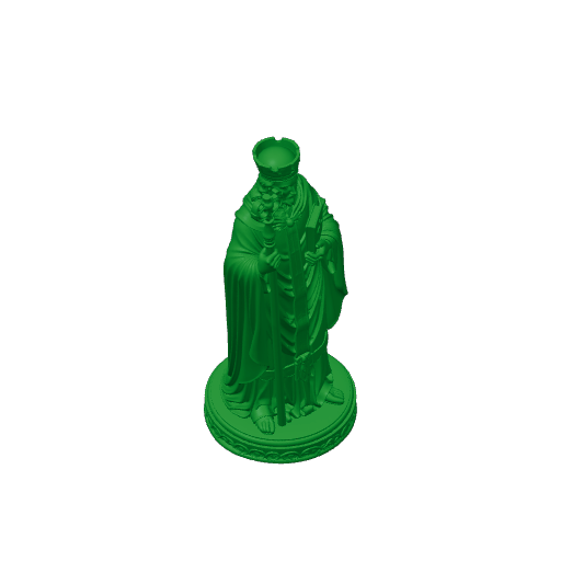 Saint Augustine of Canterbury - Devotional Statue.3mf