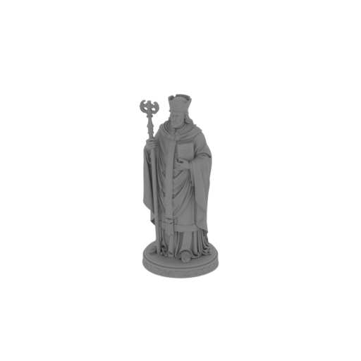 Saint Augustine of Canterbury - Devotional Statue.stl