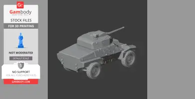 Panhard CRAB - Tank Model STL