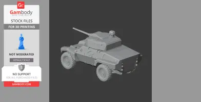 Panhard CRAB - Tank Model STL