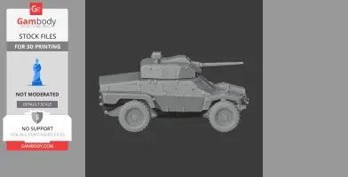 Panhard CRAB - Tank Model STL