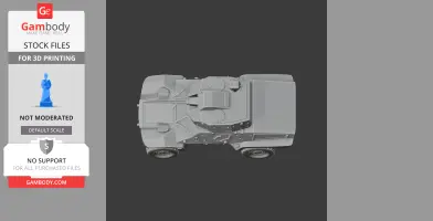 Panhard CRAB - Tank Model STL
