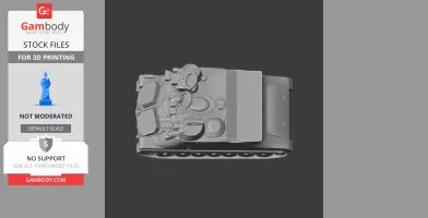 Pansarbandvagn 302 - Tank Model STL