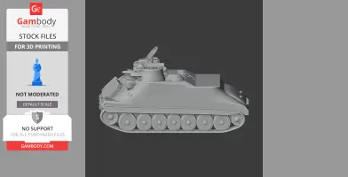 Pansarbandvagn 302 - Tank Model STL