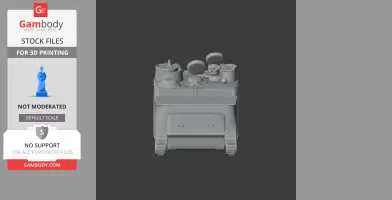 Pansarbandvagn 302 - Tank Model STL