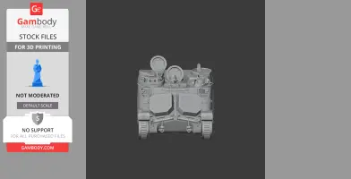 Pansarbandvagn 302 - Tank Model STL