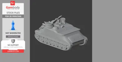 Pansarbandvagn 302 - Tank Model STL