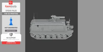 Pansarvarnsrobotbandvagn 551 - Tank Model STL