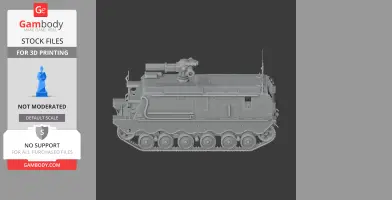 Pansarvarnsrobotbandvagn 551 - Tank Model STL