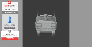Pansarvarnsrobotbandvagn 551 - Tank Model STL