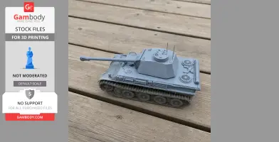 Panther tank - Tank Model STL