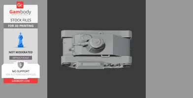 Panzer 35(t) tank - Tank Model STL