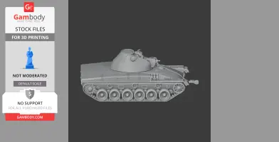 Panzer 58 - Tank Model STL
