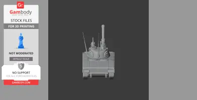 Panzer 61 tank - Tank Model STL