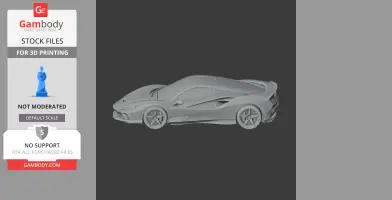 Ferrari - Scale Vehicle STL