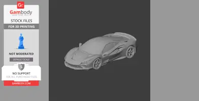 Ferrari - Scale Vehicle STL