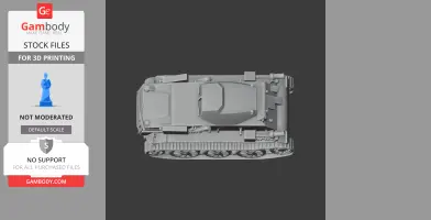 3D model of a Panzer I Ausf. C tank, showing top view with detailed tracks and turret.