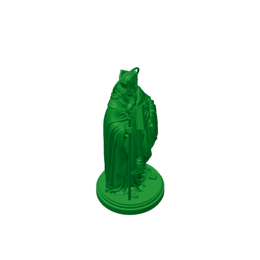 Saint Augustine of Hippo - Devotional Statue.3mf