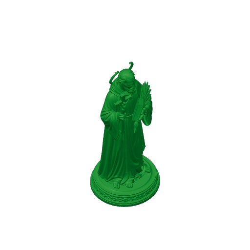 Saint Augustine Webster - Devotional Statue.3mf