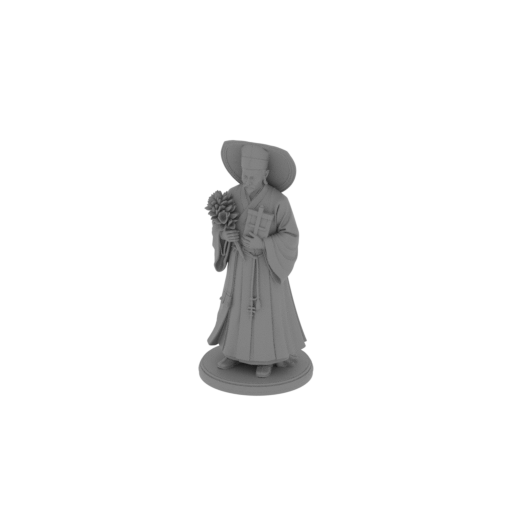 Saint Augustine Yi Kwanghon - Devotional Statue.stl