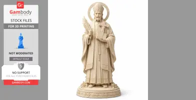 Saint Augustine Yu Chinkil - Devotional - STL 3D Print