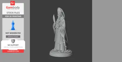 Saint Augustine Yu Chinkil - Devotional - STL 3D Print