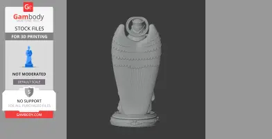 Saint Aurea of Ostia - Devotional Statue - STL 3D Print