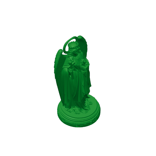Saint Aurea of Ostia - Devotional Statue.3mf