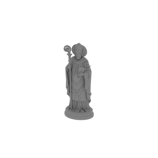 Saint Aurelian of Limoges - Devotional Statue.stl
