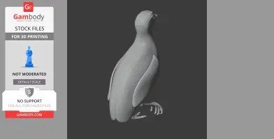 Barred buttonquail - Prehistoric Animal STL