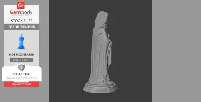 Saint Aurelius of Carthage - Devotional - STL 3D Print