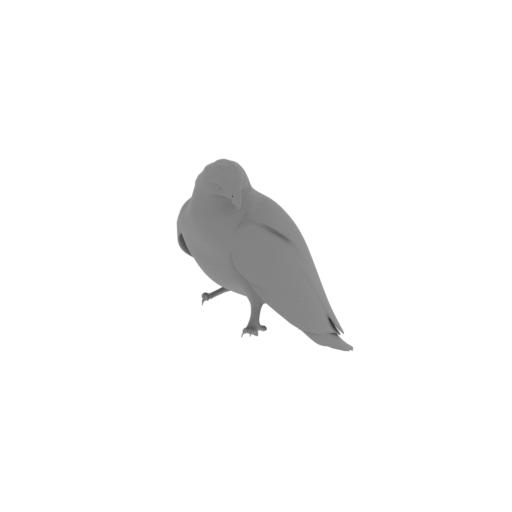 Barred hawk.stl