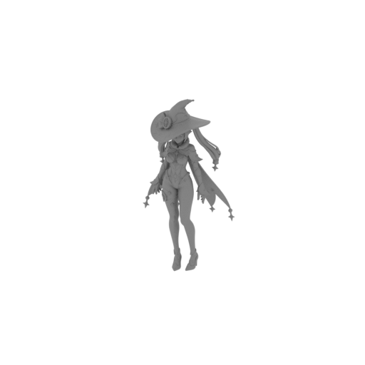 Mona - Genshin Impact Figurine.stl