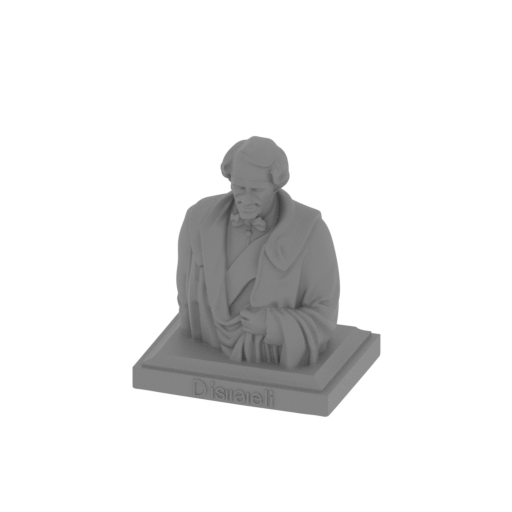 Benjamin Disraeli Bust.stl