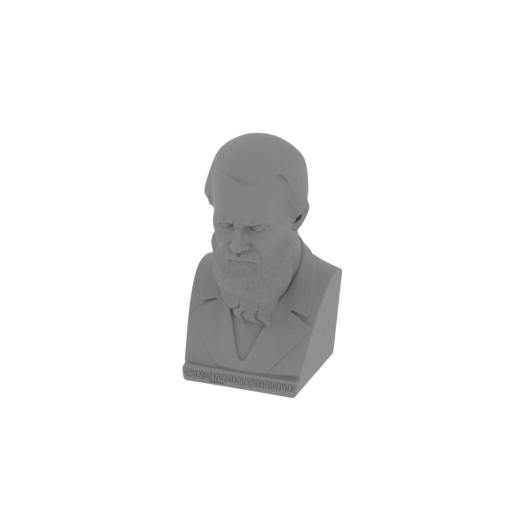 Fyodor Dostoevsky Bust.stl